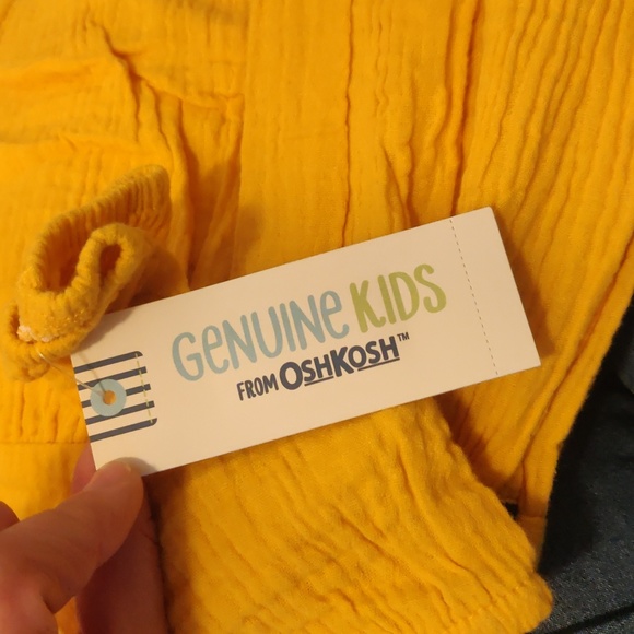 Genuine Kids from Oshkosh 5T zinnia gold/mustard Dress - Picture 5 of 7